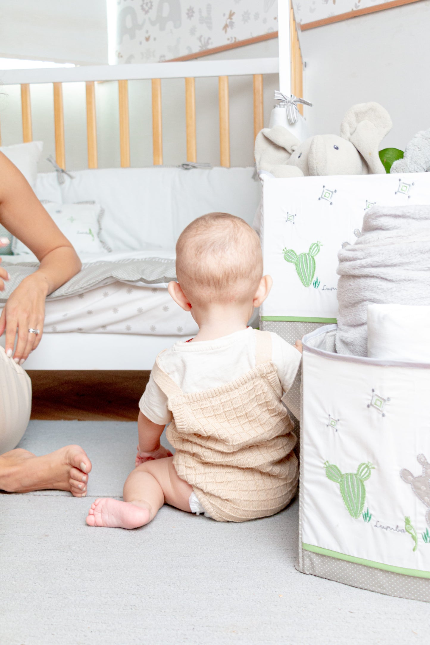 Cesto decorativo multiusos (1 pza) - Nopales