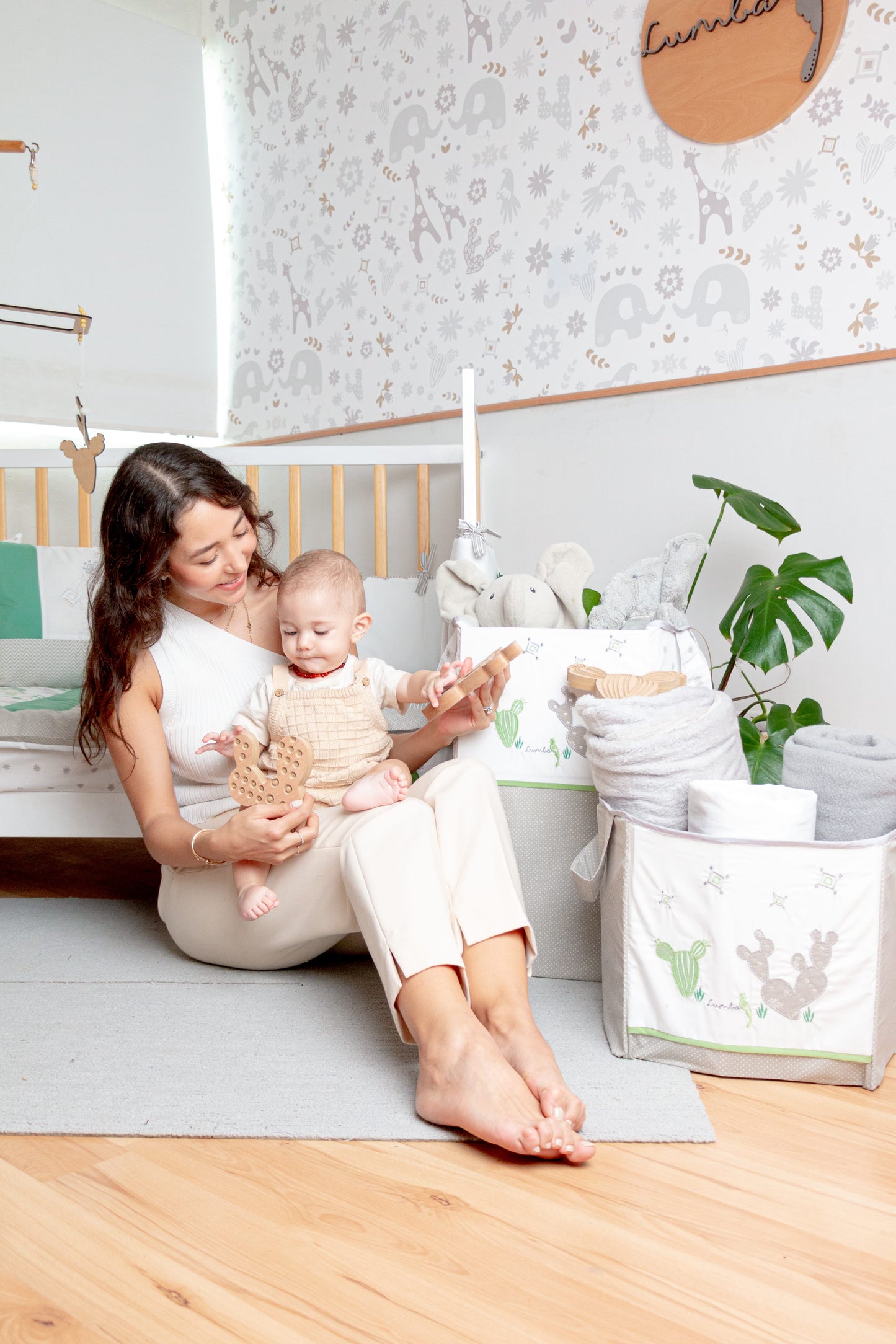 Cesto decorativo multiusos (1 pza) - Nopales