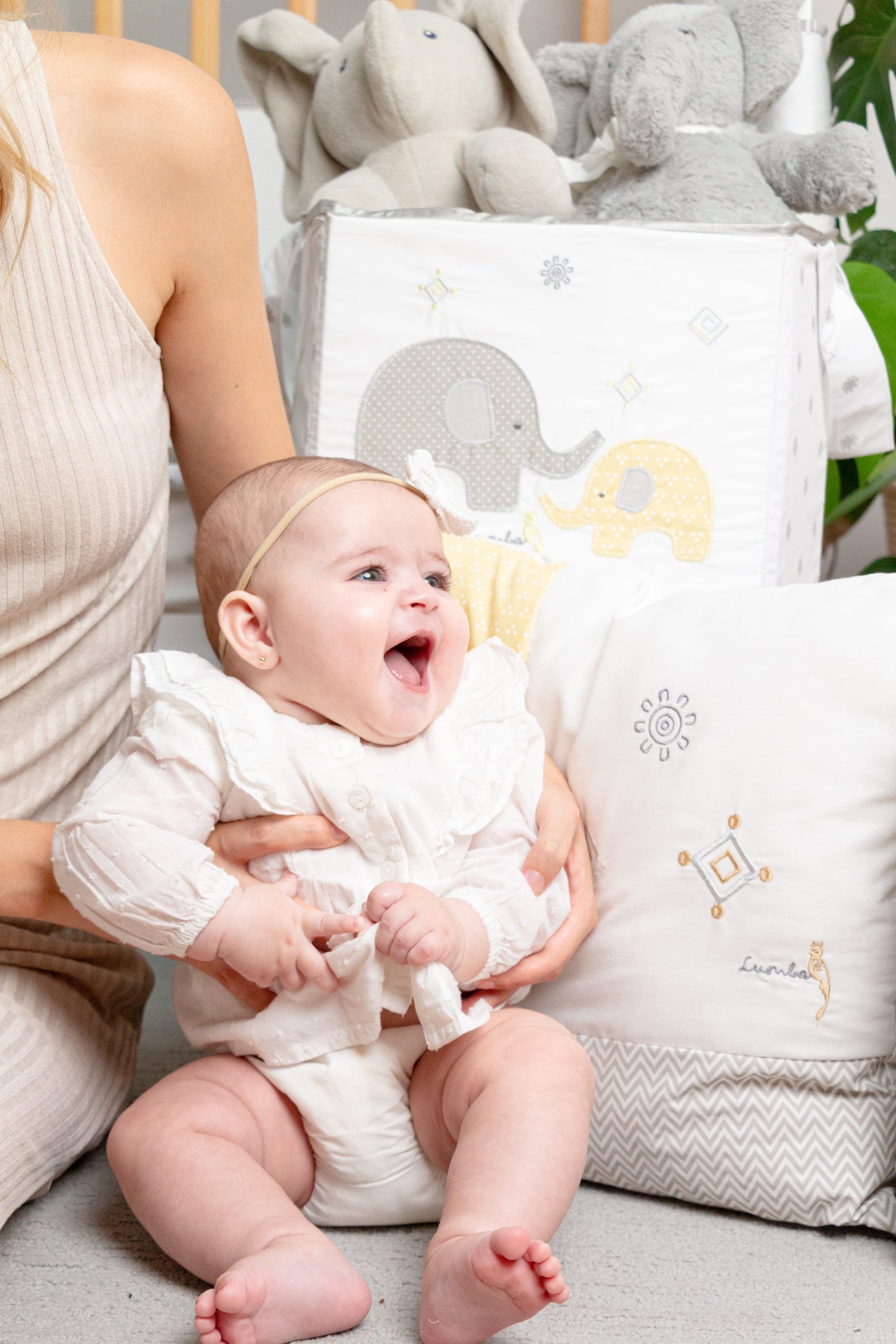 Cesto decorativo multiusos (1 pza) - Otomí amarillo