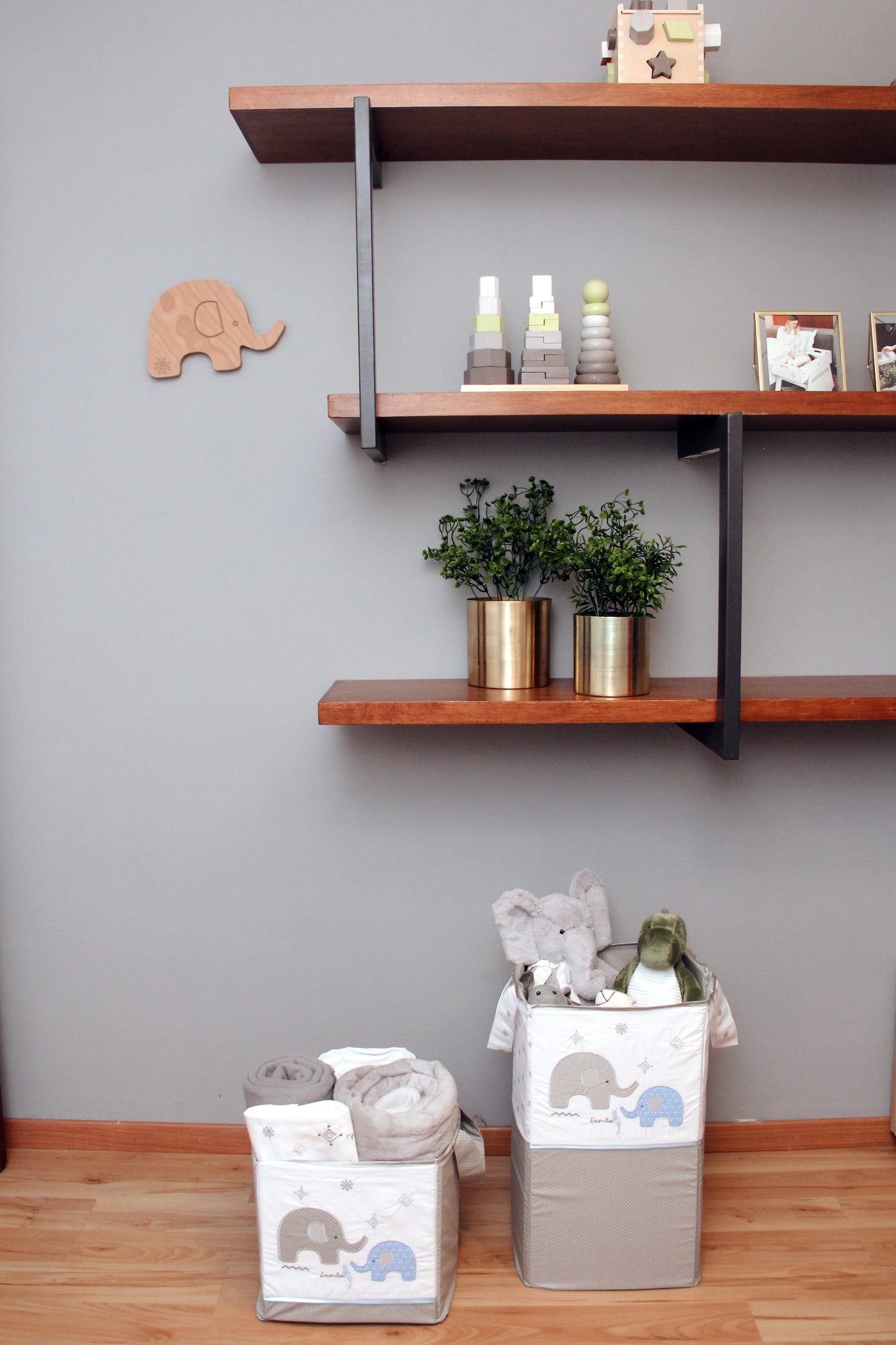 Cesto decorativo multiusos (1 pza) - Otomí azul