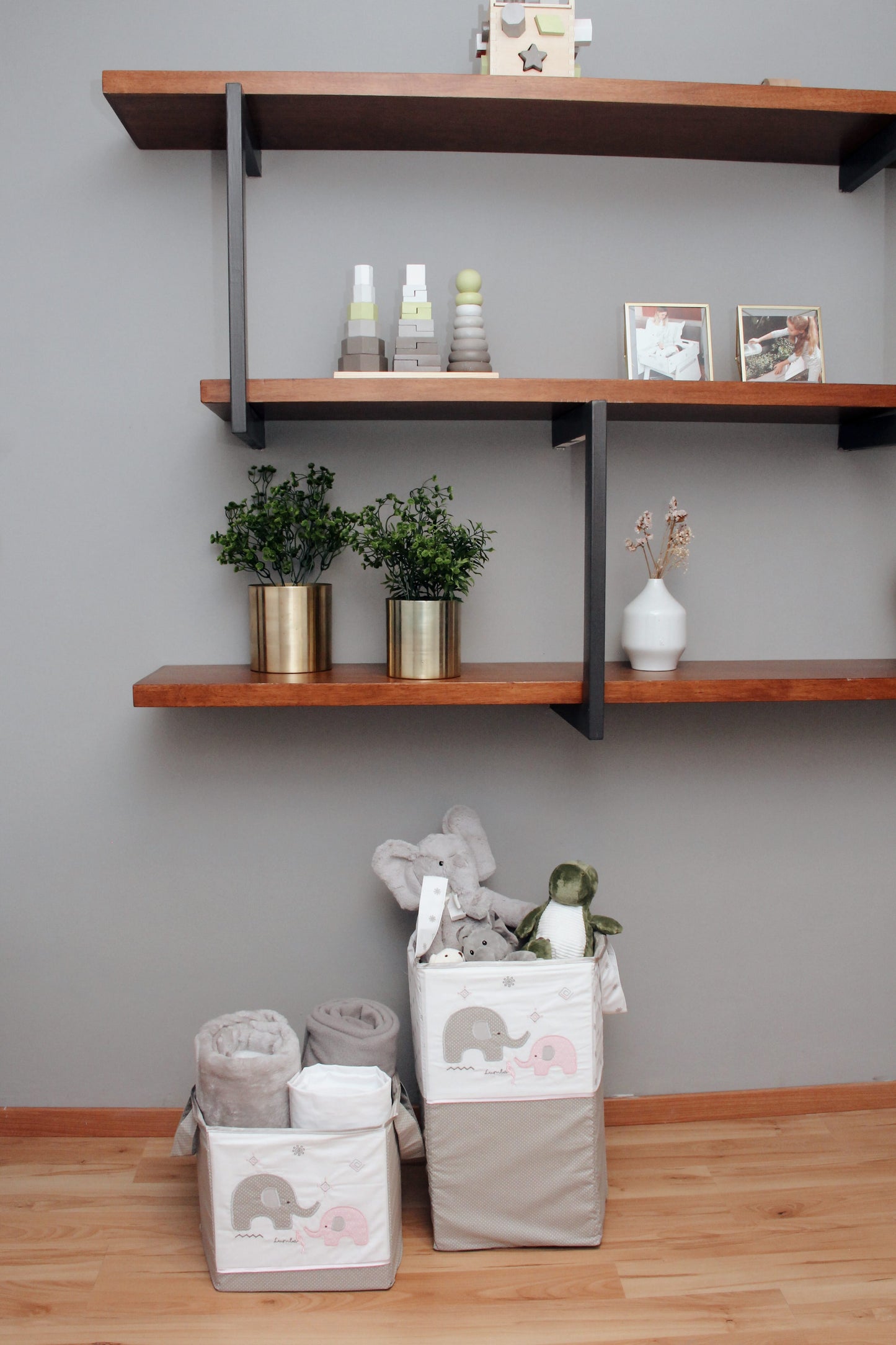 Cesto decorativo multiusos (1 pza) - Otomí rosa