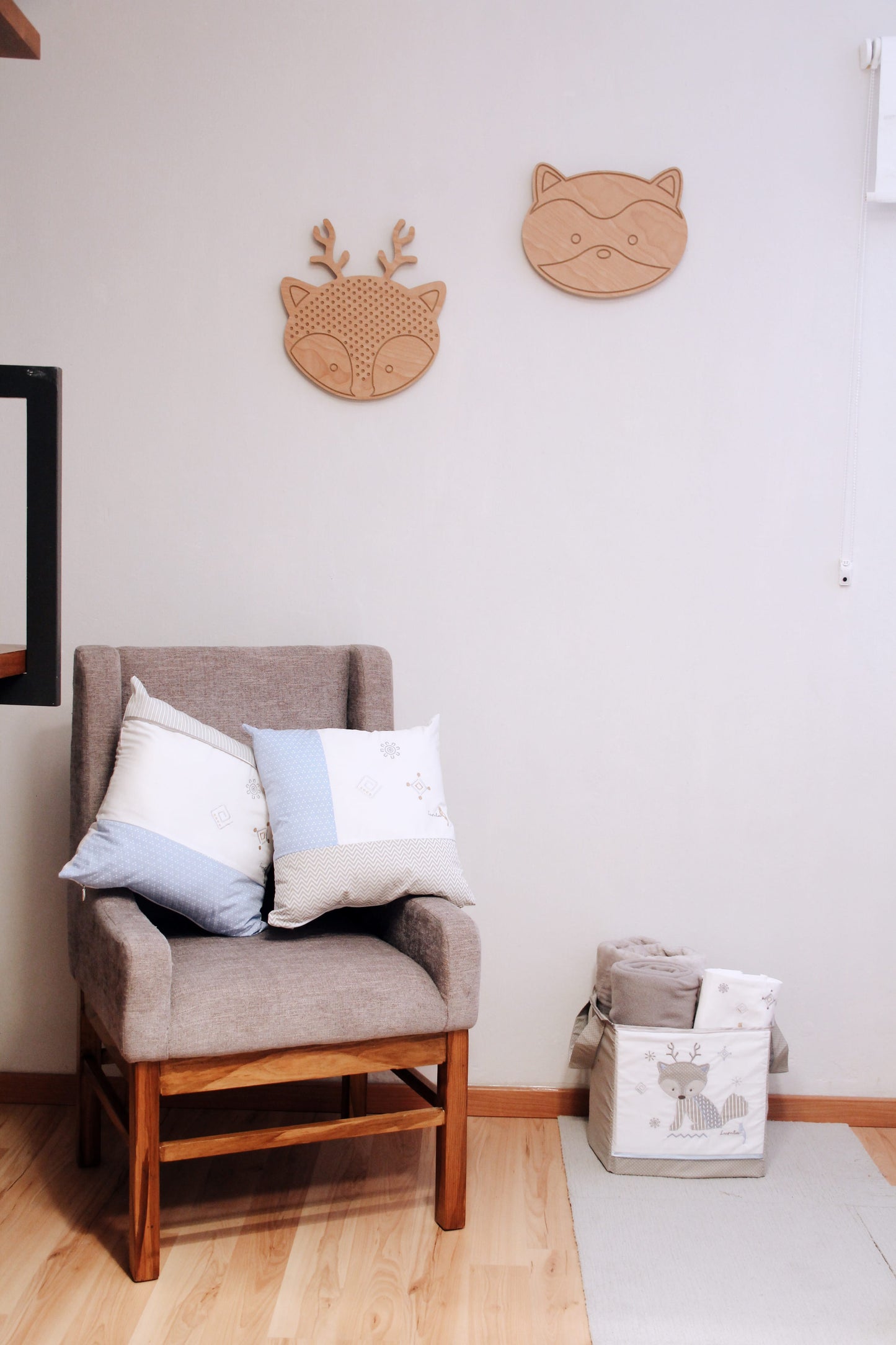 Cojínes decorativos (2 pzas) - Lumbabrijes azul