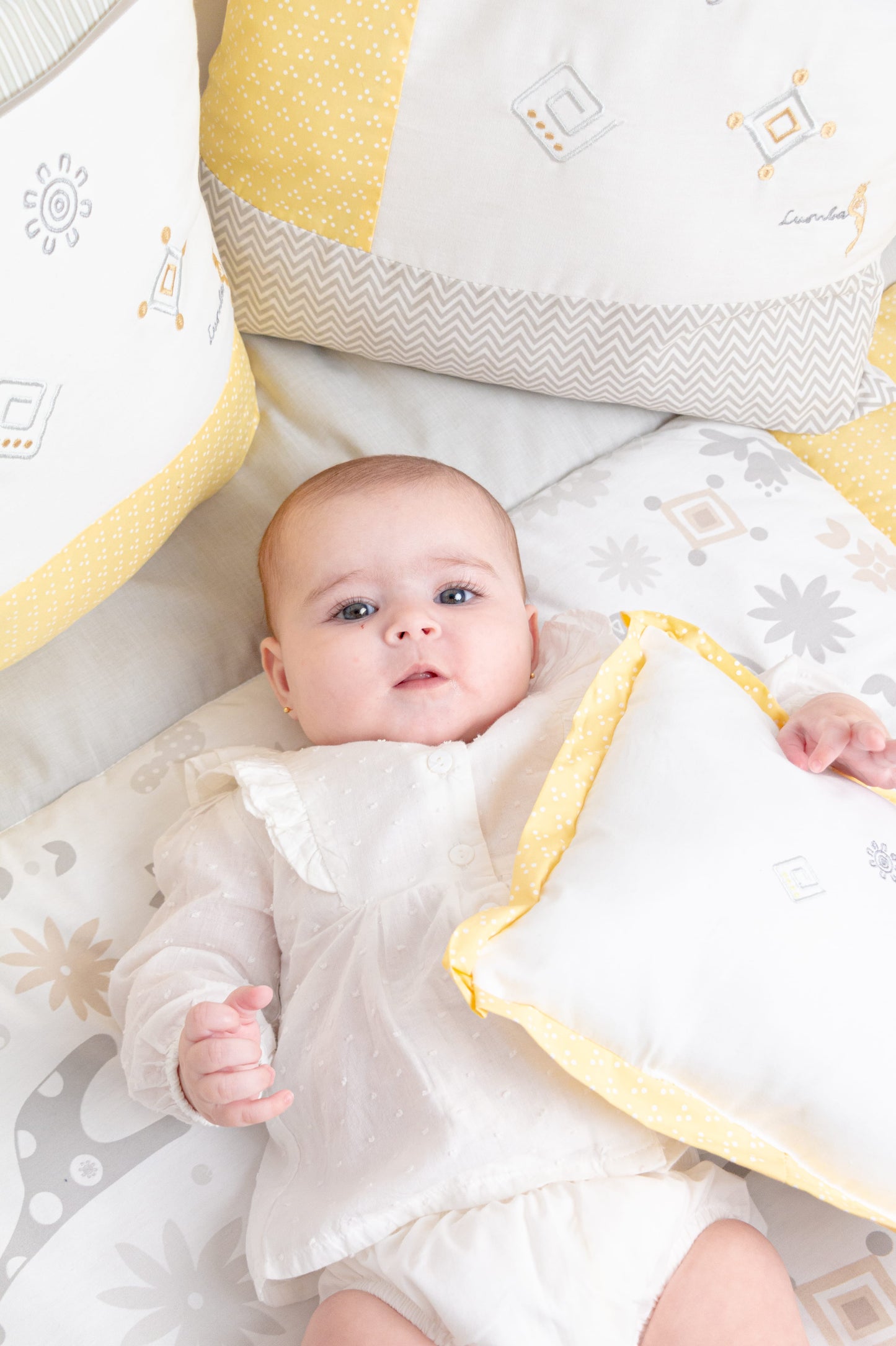 Cojínes decorativos (2 pzas) - Otomí amarillo