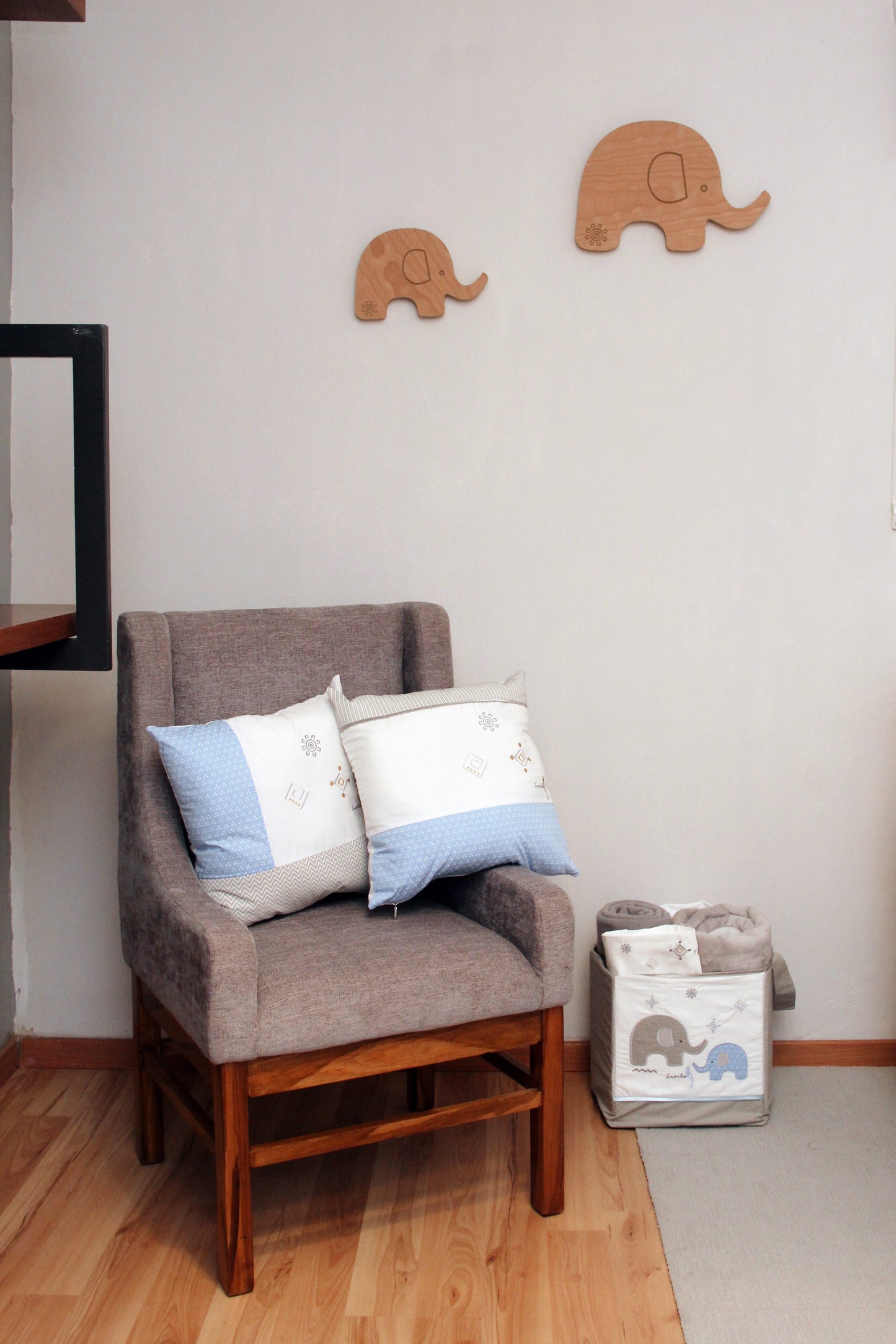 Cojínes decorativos (2 pzas) - Otomí azul