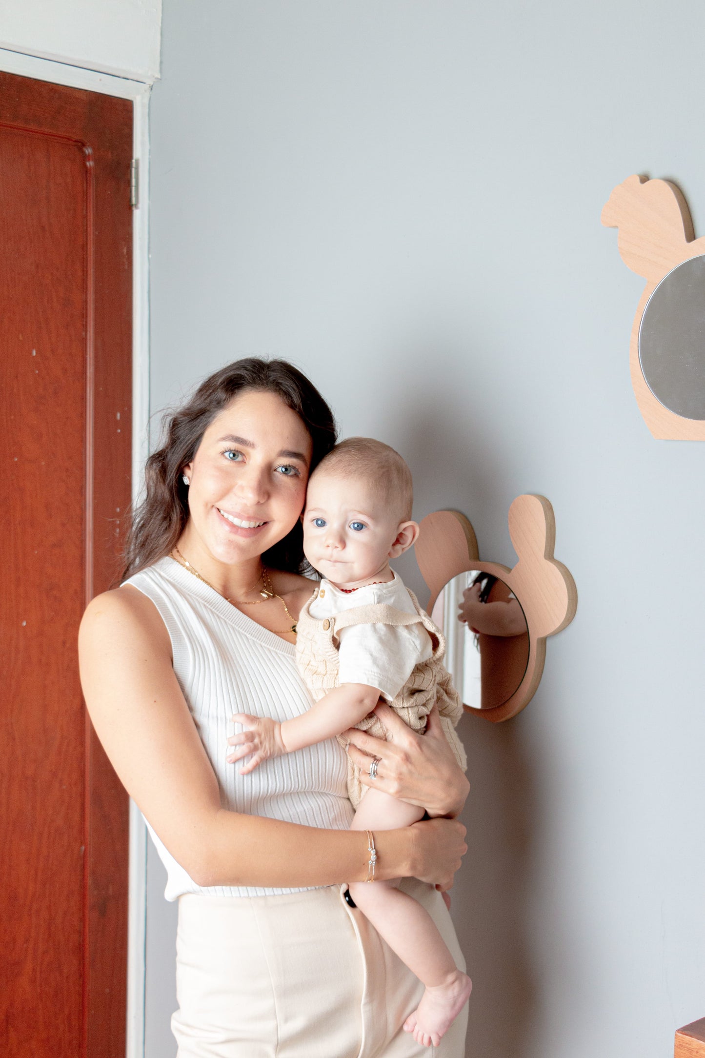 Espejos decorativos (2 pzas) - Nopales