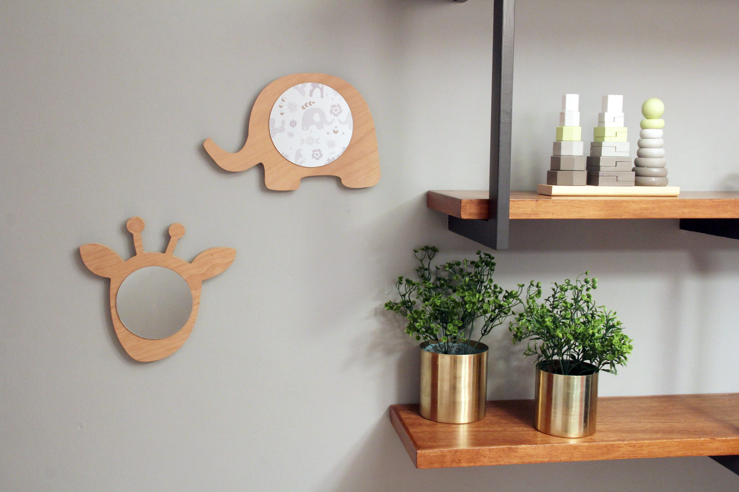 Espejos decorativos (2 pzas) - Otomí