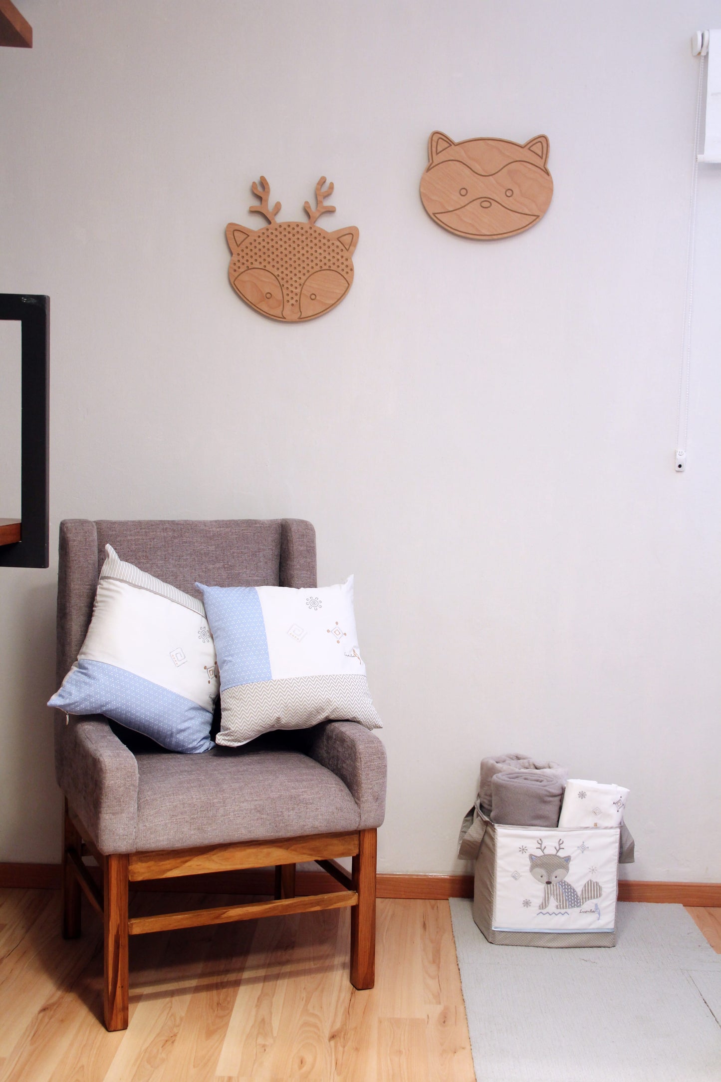 Figuras de pared (2 pzas) - Lumbabrijes azul