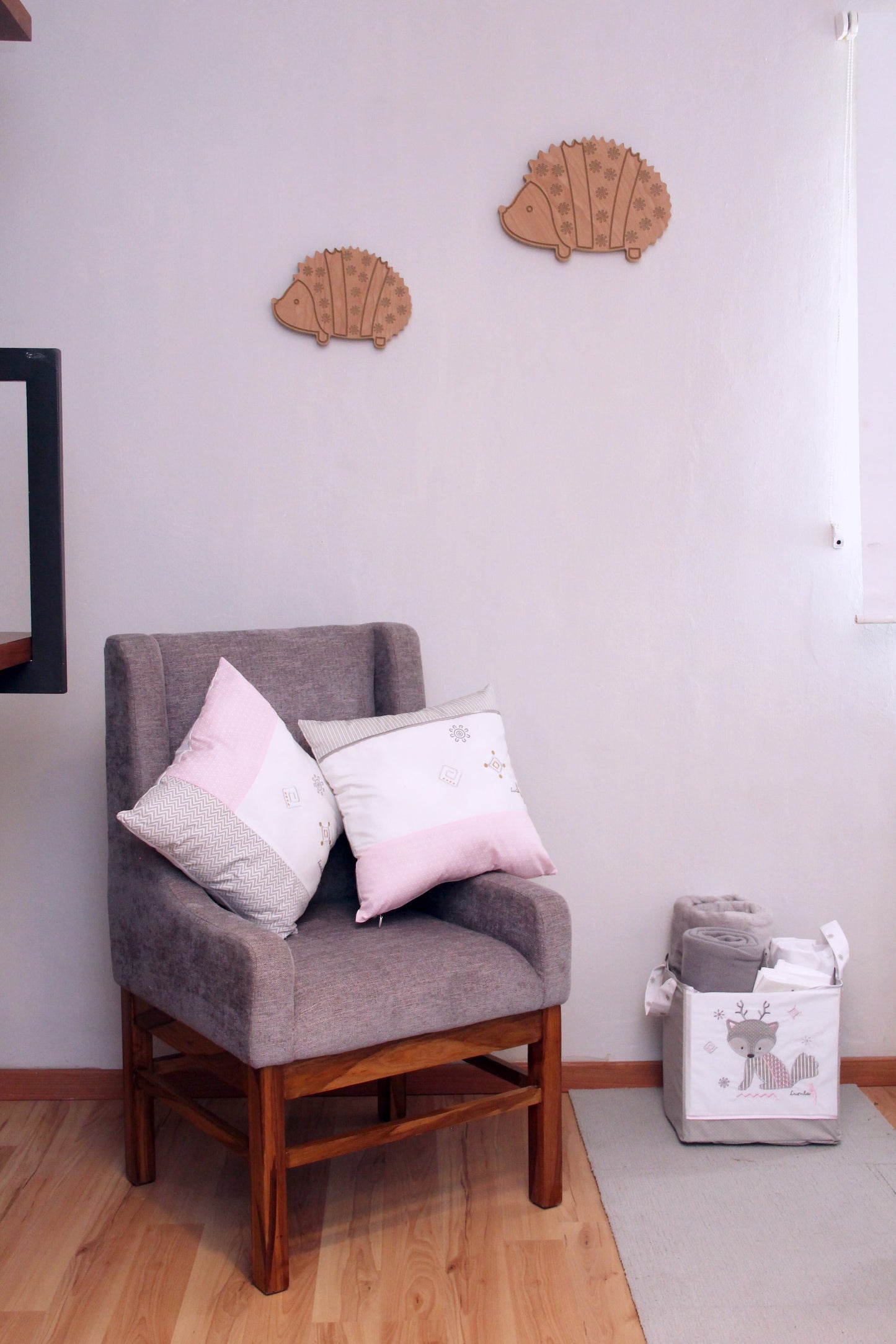 Figuras de pared (2 pzas) - Lumbabrijes rosa