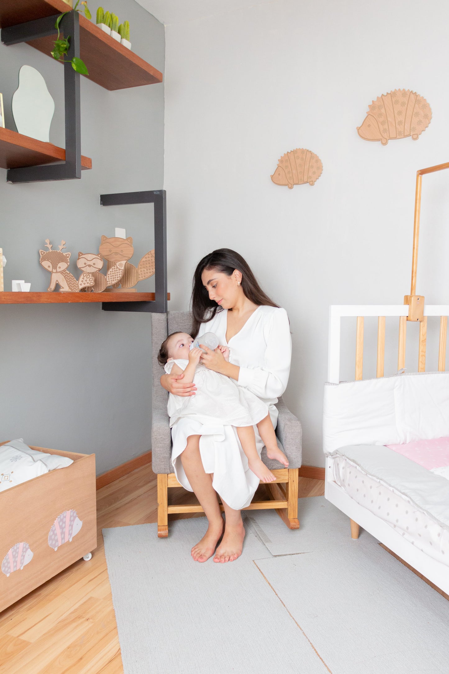 Figuras de pared (2 pzas) - Lumbabrijes rosa