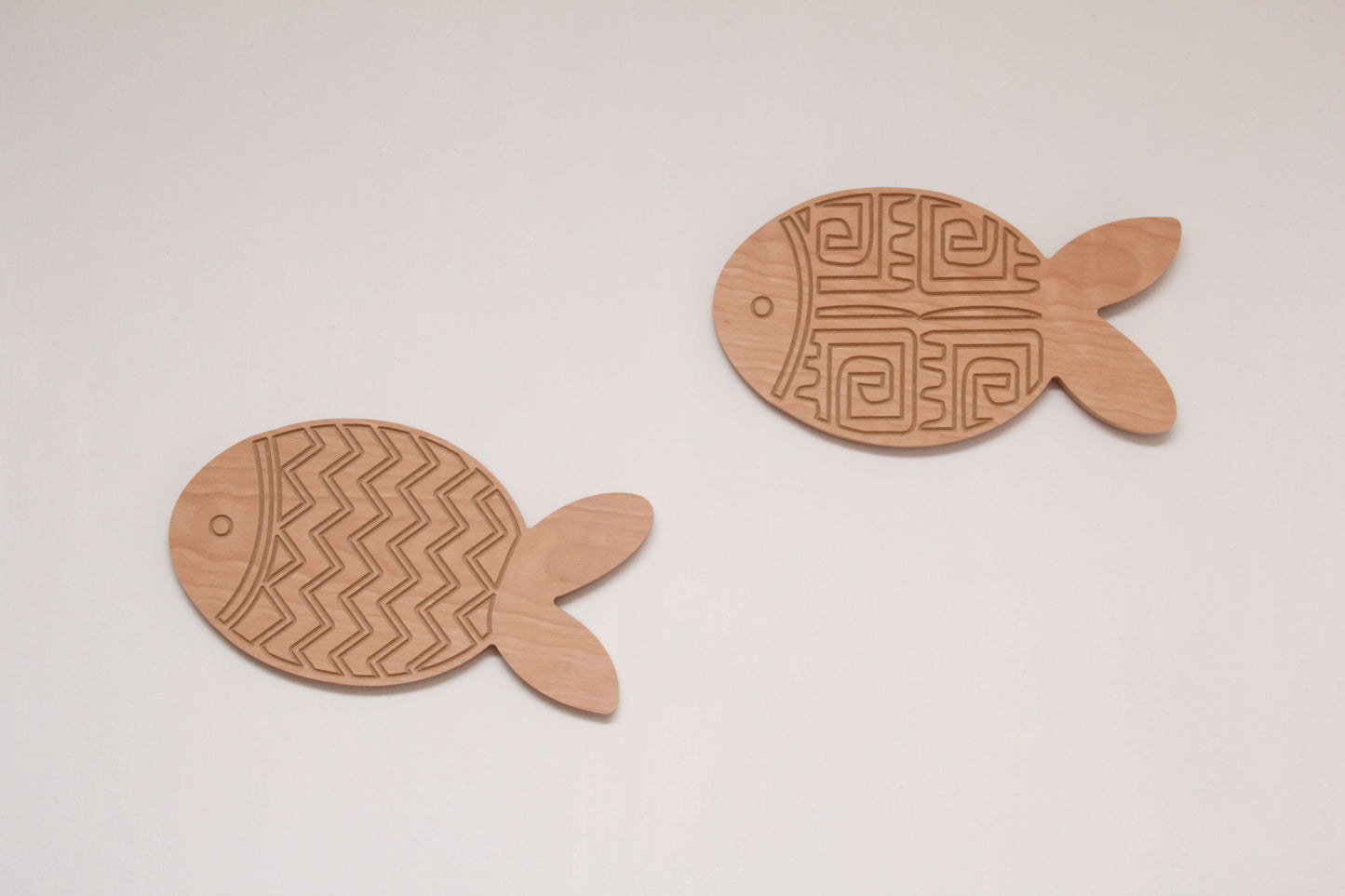 Figuras de pared (2 pzas) - Peces