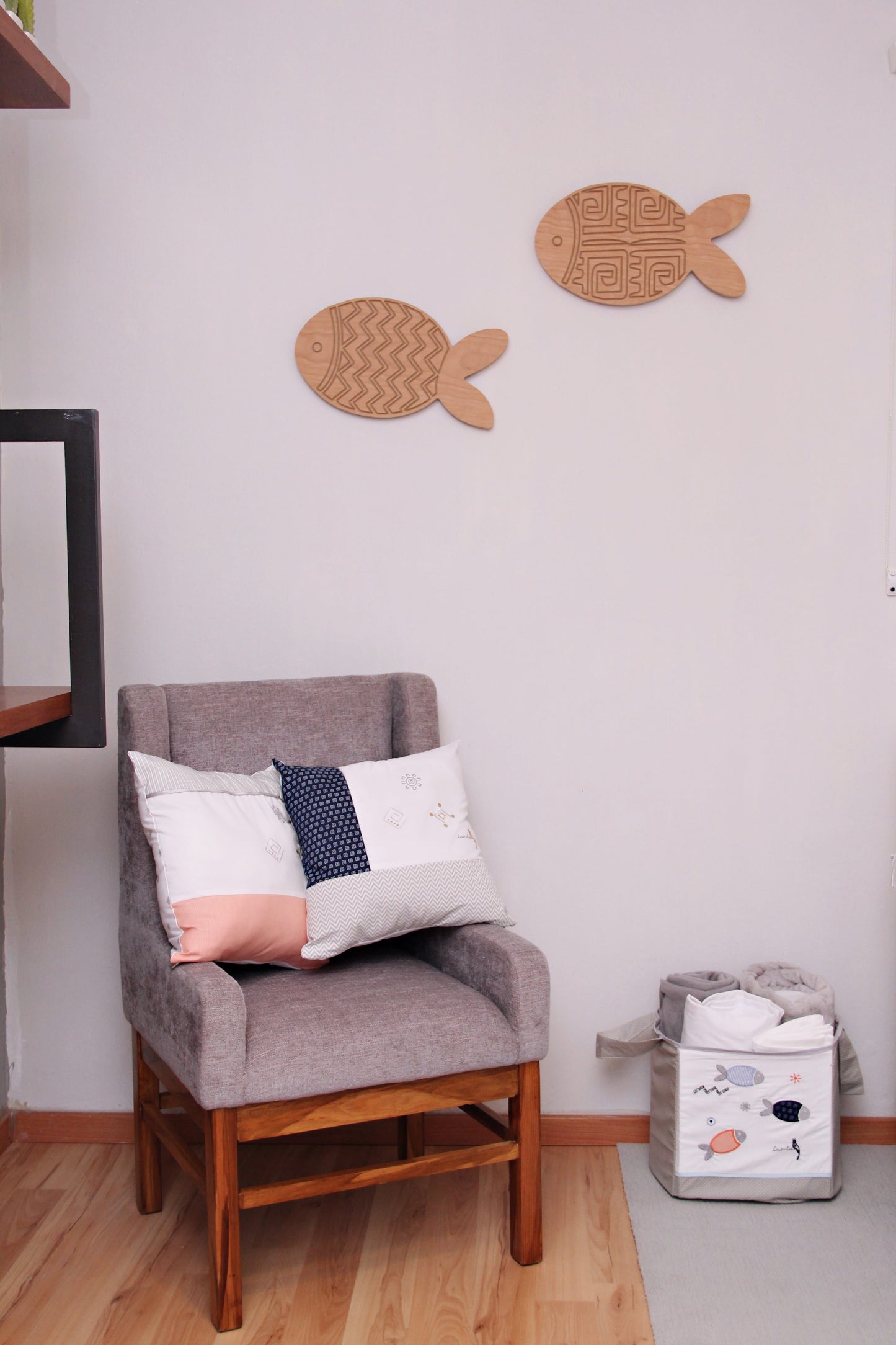 Figuras de pared (2 pzas) - Peces