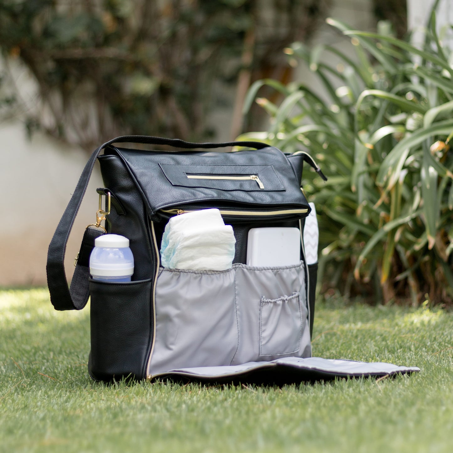 Pañalera Home Negra