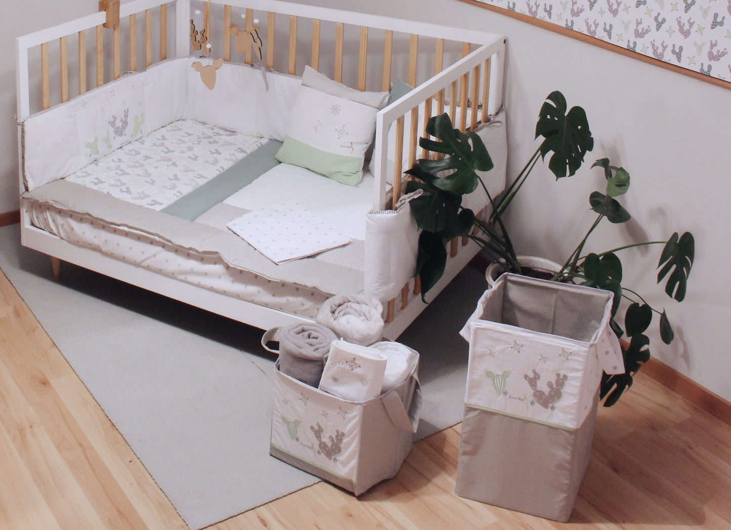 Cesto decorativo multiusos (1 pza) - Nopales