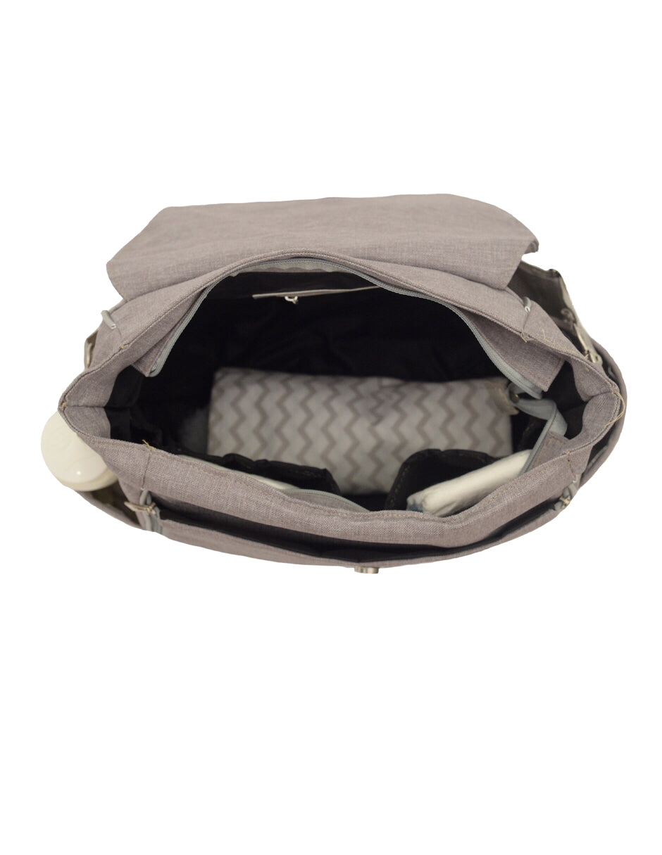 Pañalera Home Gris (Tela)