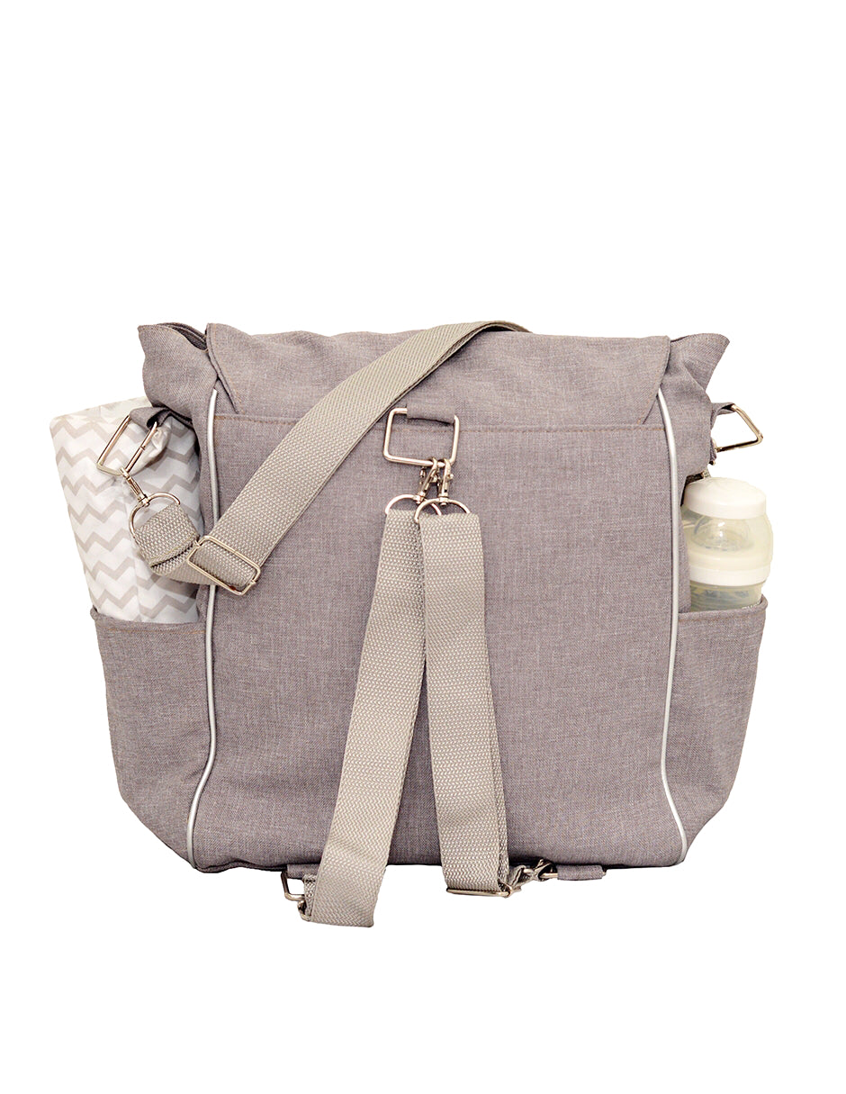 Pañalera Home Gris (Tela)