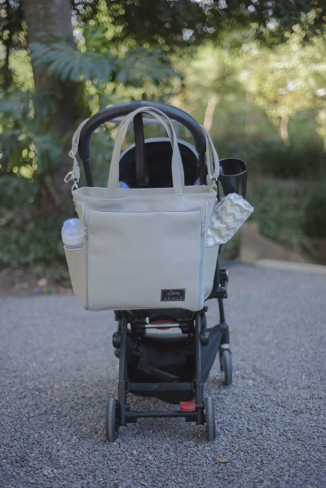 Pañalera Waves Gris